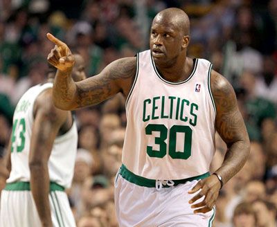 Shaquille O'Neal will soon be playing with the Bastards of Beantown.
