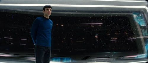 Zachary Quinto as Spock.