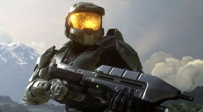 Master Chief in HALO 3.