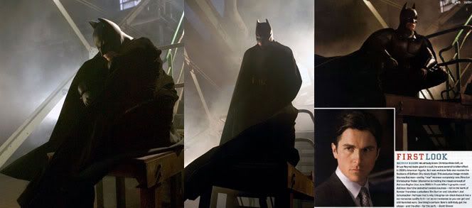 Christian Bale as the new Batman