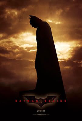 Batman Begins domestic teaser poster