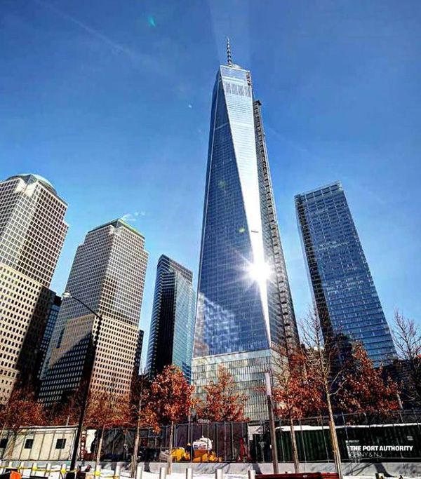 The 1 World Trade Center in New York City...as of March 12, 2014.
