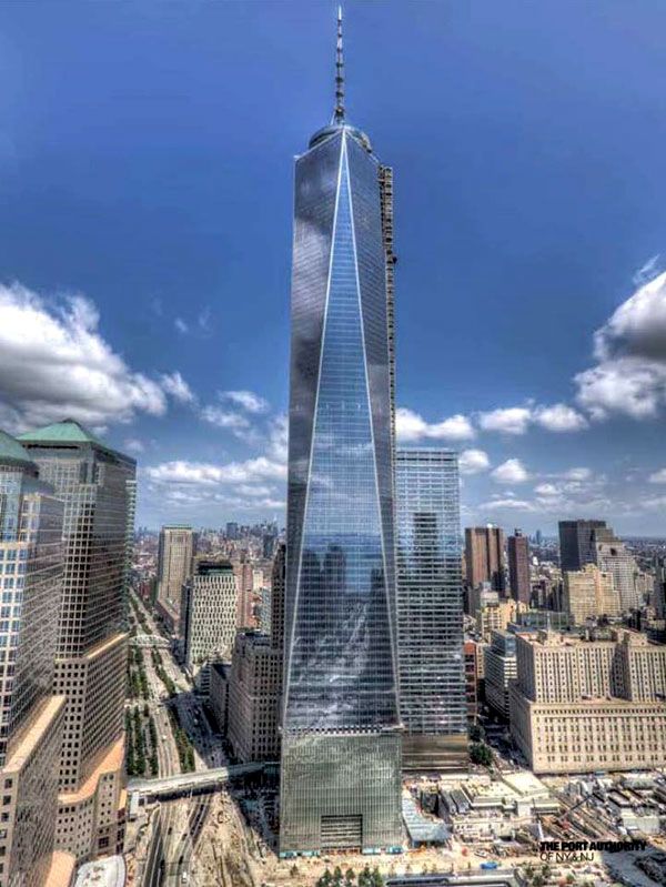 The 1 World Trade Center in New York City...as seen on August 30, 2013.