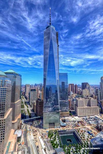 The 1 World Trade Center in New York City...as seen on August 20, 2013.