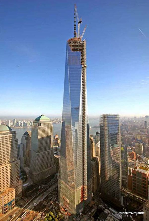 The 1 World Trade Center as seen on May 20, 2013.