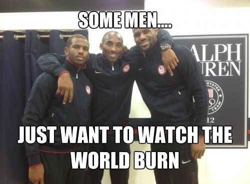 Chris Paul, Kobe Bryant and LeBron James are ready to wreak havoc in basketball during the 2012 Summer Olympic Games in London.