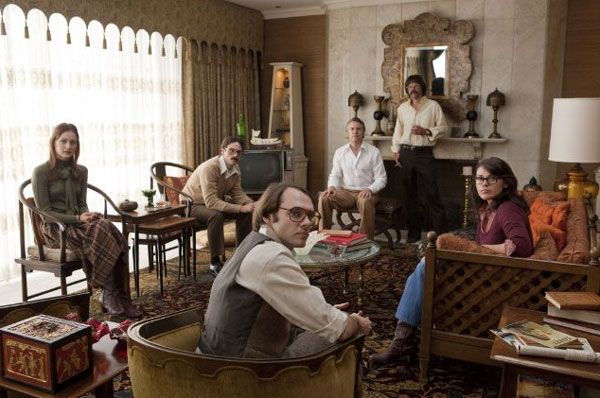Tate Donovan, Rory Cochrane, Clea DuVall, Scoot McNairy, Christopher Denham and Kerry Bishé play six American diplomats who go into hiding in ARGO. Tate Donovan, Rory Cochrane, Clea DuVall, Scoot McNairy, Christopher Denham and Kerry Bishé play six American diplomats who go into hiding in ARGO.