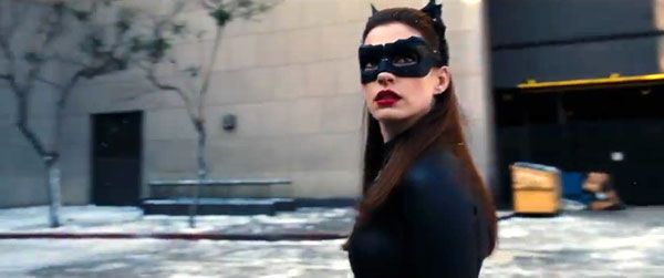 Catwoman's (Anne Hathaway) allegiances are unknown in THE DARK KNIGHT RISES.