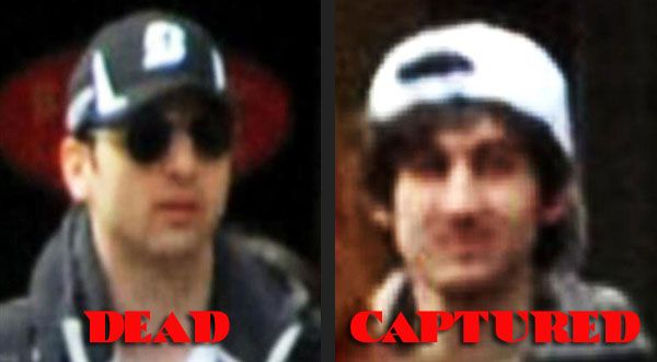 The suspects behind last Monday's Boston Marathon bombing are finally neutralized...as of April 19, 2013.