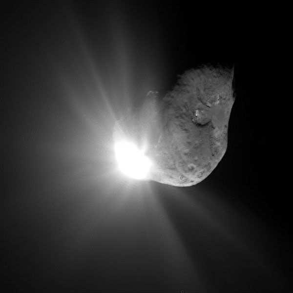 The comet (named 9P/Tempel 1) that the Impactor smashed into during the Deep Impact mission in 2005.