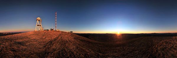 The future site for the Euopean Extremely Large Telescope...located in Chile’s Atacama Desert.
