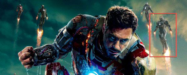 Another glimpse of the Deep Space Armor in the IRON MAN 3 theatrical poster.