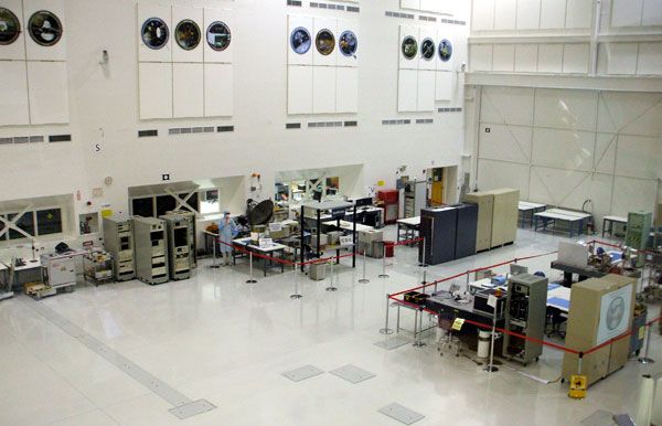 JPL's Spacecraft Assembly Facility...which was the site of the Curiosity Mars rover's construction from 2008 to 2011.