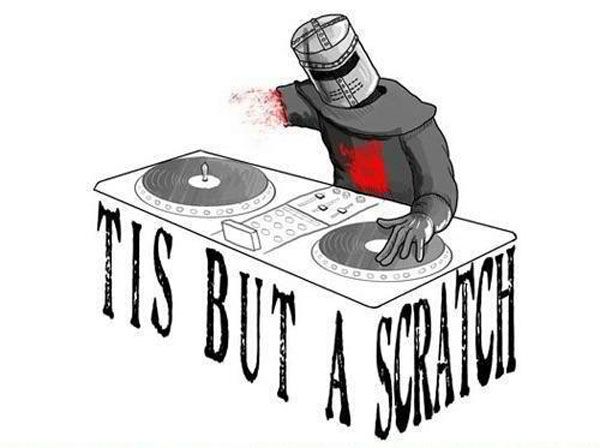MONTY PYTHON AND THE HOLY GRAIL does hip-hop.