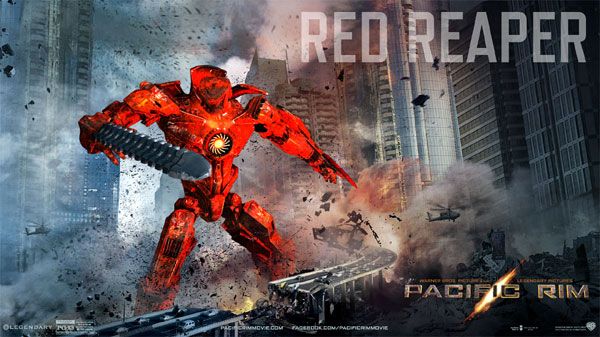 My own PACIFIC RIM Jaeger...known as the Red Reaper.