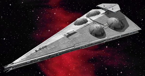 An illustration of the Imperial-class Interdictor Cruiser from the STAR WARS Expanded Universe. An illustration of the Imperial-class Interdictor Cruiser from the STAR WARS Expanded Universe.