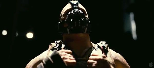 Bane (Tom Hardy) is Gotham City's newest menace in THE DARK KNIGHT RISES.