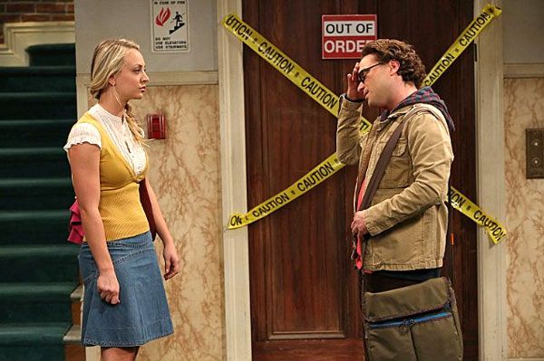 Penny (Kaley Cuoco) accidentally blurts out the three words that Leonard (Johnny Galecki) has long wanted to hear from her in 'The 43 Peculiarity' episode of THE BIG BANG THEORY.