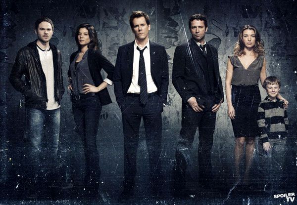 The main cast of THE FOLLOWING.