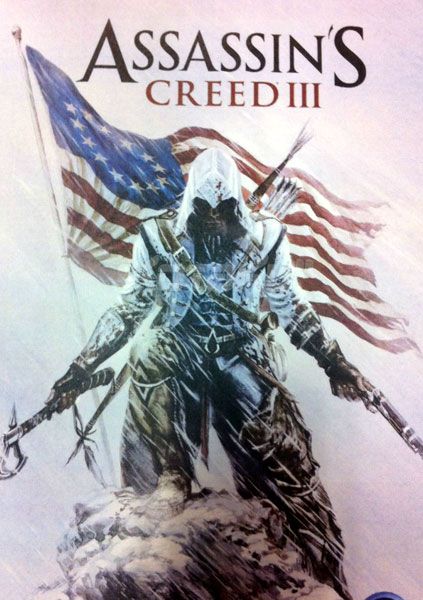 Promotional artwork for ASSASSIN'S CREED III.