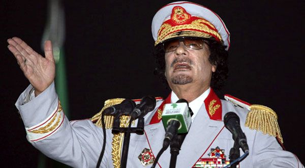 Moammar Gadhafi (1942-2011).