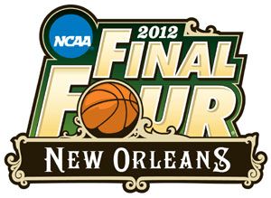 The logo for the 2012 NCAA Final Four tournament.