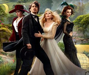 Mila Kunis, James Franco, Michelle Williams and Rachel Weisz star in OZ: THE GREAT AND POWERFUL.