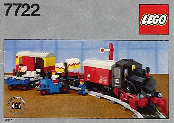 A classic LEGO® train set: Cool.