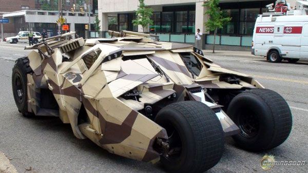 The Tumbler from THE DARK KNIGHT RISES.
