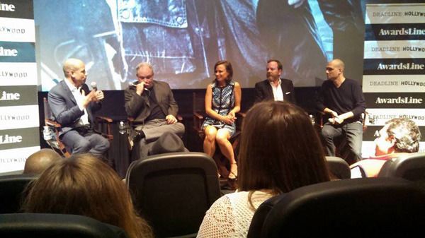 Series producer Howard Gordon addresses the audience after the special screening of 24: LIVE ANOTHER DAY at Landmark Theatres in west Los Angeles...on June 11, 2015.