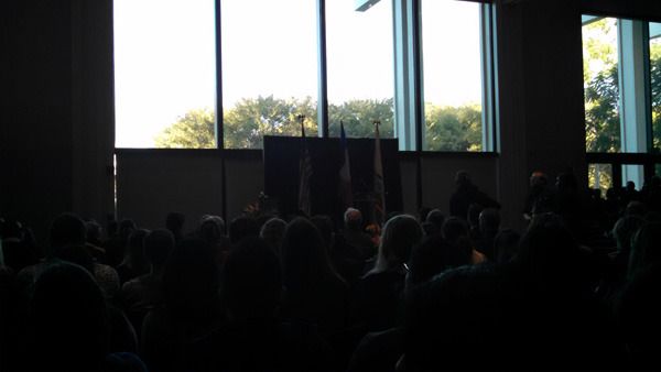 A vigil is held for Nohemi Gonzalez inside the University Student Union at CSULB...on November 15, 2015.