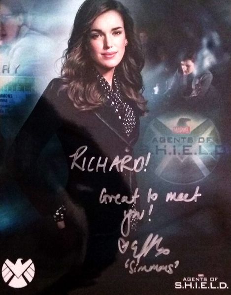 My autograph by Elizabeth Henstridge.