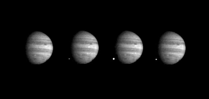 NASA's Galileo spacecraft took this shot of fragment W, which was once part of Comet Shoemaker Levy-9, striking Jupiter on July 22, 1994.