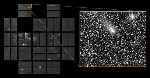 On its way towards Mars, Comet Siding Spring passed through the field of view of NASA's Kepler spacecraft on October 20, 2014.