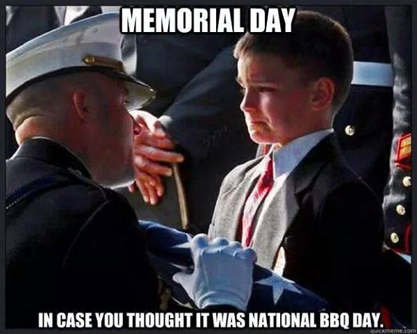 Remembering the true meaning of Memorial Day.