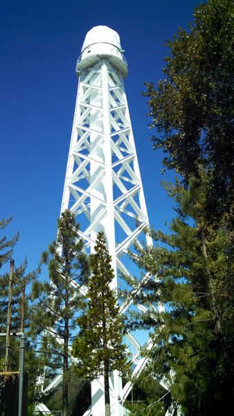 A photo I took of one of the 150-foot solar telescopes at Mount Wilson Observatory...on March 24, 2016.