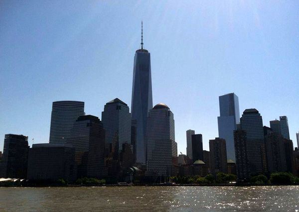 The 1 World Trade Center in New York City, as of August 27, 2014.