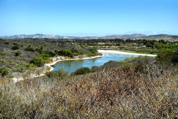 A view from the trail Nancy and I used for our hike in Orange County, CA...on June 17, 2014.