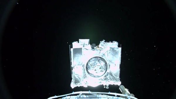 Rocketcam footage showing the OSIRIS-REx spacecraft separating from its Centaur second stage engine following a successful launch from Cape Canaveral Air Force Station in Florida...on September 8, 2016.