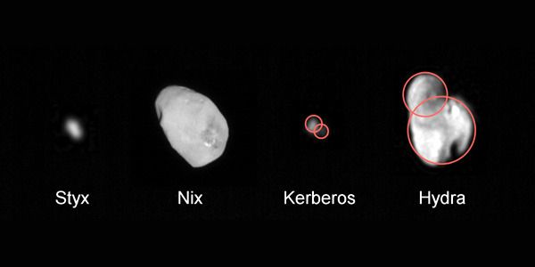 Data from NASA's New Horizons spacecraft indicates that at least two—and possibly all four—of Pluto’s small satellites may be the result of mergers between even smaller moons.