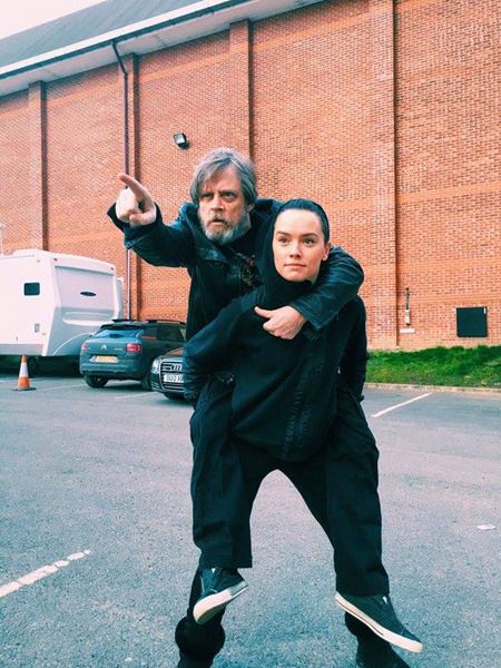 Mark Hamill and Daisy Ridley show us what to expect once Luke Skywalker commences Rey's Jedi training in 2017's STAR WARS: EPISODE VIII.