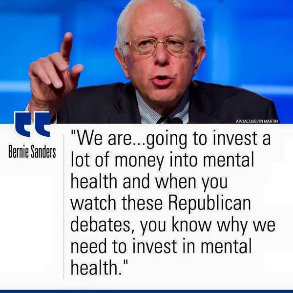Democratic presidential candidate Bernie Sanders speaks the truth about his GOP rivals in the election race...and the Republican Party, in general.