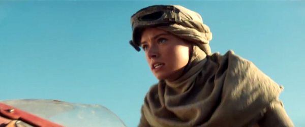 Kira prepares to zoom away on her speeder in STAR WARS: THE FORCE AWAKENS. Kira prepares to zoom away on her speeder in STAR WARS: THE FORCE AWAKENS.