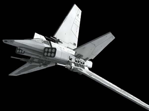 Another illustration of the Imperial-class Assault Gunboat from the STAR WARS: X-WING CD-ROM video game. Another illustration of the Imperial-class Assault Gunboat from the STAR WARS: X-WING CD-ROM video game.