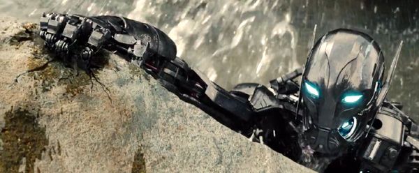 One of Ultron's minions goes on the attack in 2015's AVENGERS: AGE OF ULTRON. One of Ultron's minions goes on the attack in 2015's AVENGERS: AGE OF ULTRON.