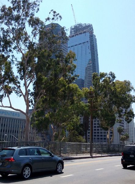 The Wilshire Grand Center as seen on August 23, 2016.