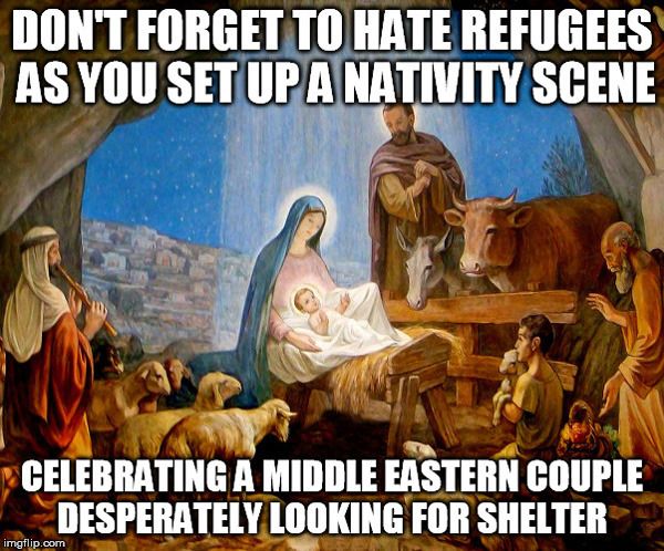 What would Joseph and Mary think about the plight of the Syrian refugees?