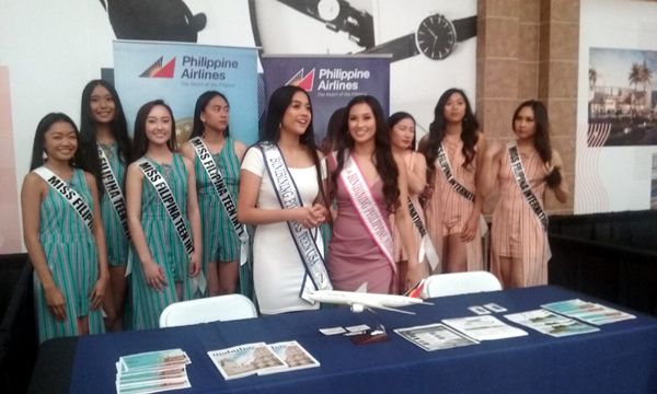 The group of models pose for more photos during ASEAN Fest 2018 at Puente Hills Mall in City of Industry, California...on May 26, 2018.
