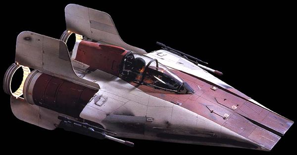 An RZ-1 starfighter...also known as the A-Wing.
