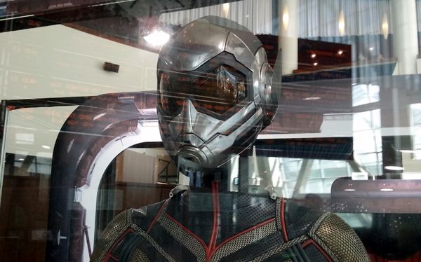 The Wasp costume worn by Evangeline Lilly in ANT-MAN AND THE WASP...on display in Hollywood on July 8, 2018. The Wasp costume worn by Evangeline Lilly in ANT-MAN AND THE WASP...on display in Hollywood on July 8, 2018.